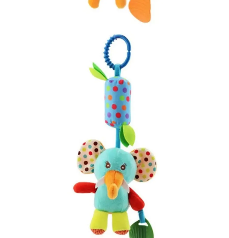 QBIC Kling Klang Bell Chime Rattle for Newborns and Babies, Rattle