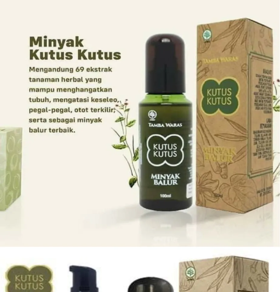 MINYAK KUTUS KUTUS BALI ASLI 100% ORIGINAL-KUTUS KUTUS ASLI