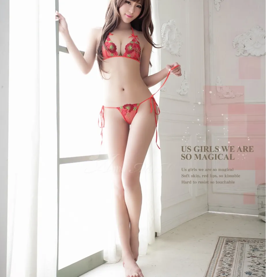 ANNA MU Lingerie Stripping Istana With Rearless Thongs 2 Piece