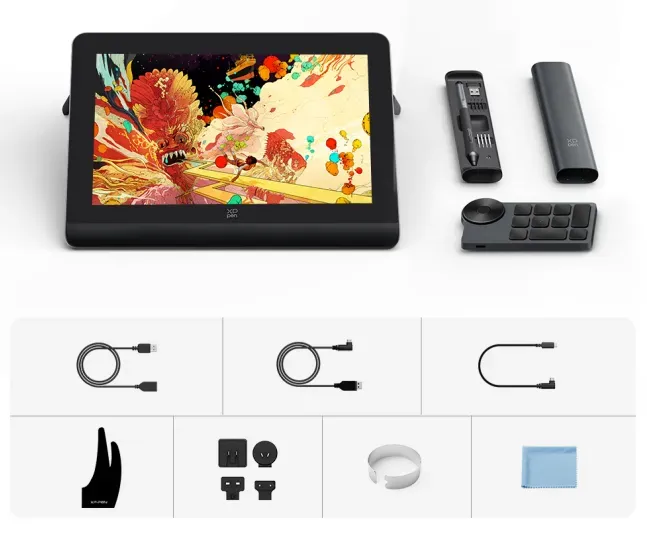 XPPen Artist Pro 14 (Gen 2) เมาส์ปากกา จอวาดรูป ขนาด 14 นิ้ว แรงกด 16,384 ระดับ รองรับการเอียงบรัช