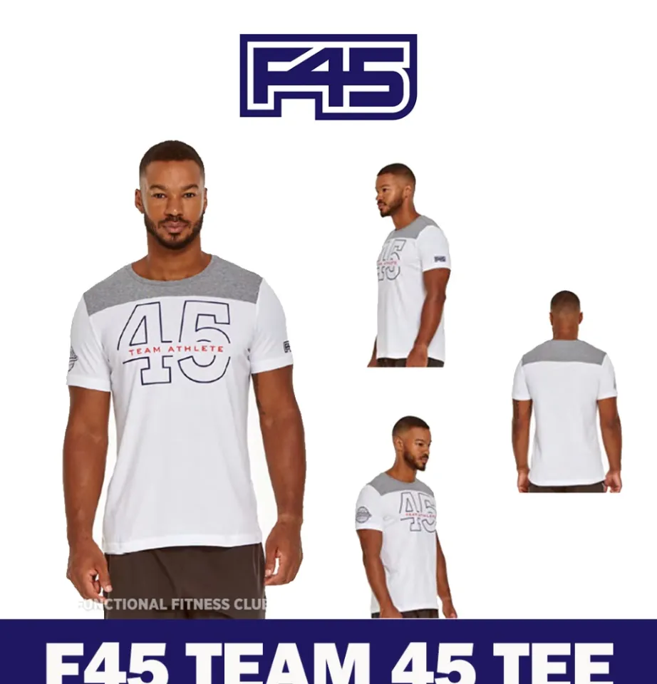 F45 Training Team 45 Men T Shirt Tee Functional Fitness Club