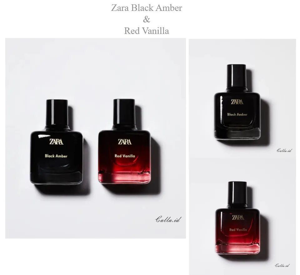 zara black amber and red vanilla perfume price