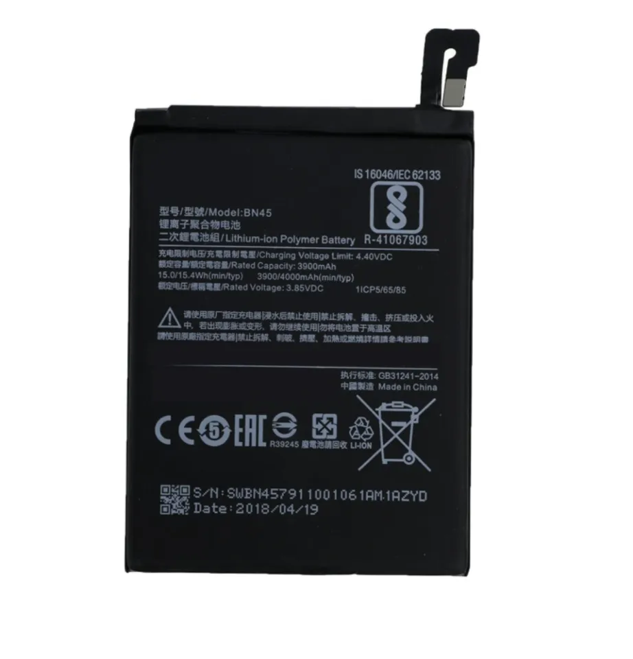 Baterai Handphone BN45 for XiaoMi Redmi Note Note Pro Batre