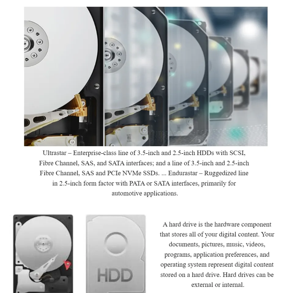 HDD 2TB│Seagate Hard Drive 2TB 7.2KRPM 3.5 Inch NLSAS 12Gbps 512n 3.5in  Hot-plug│For Server│Storage│