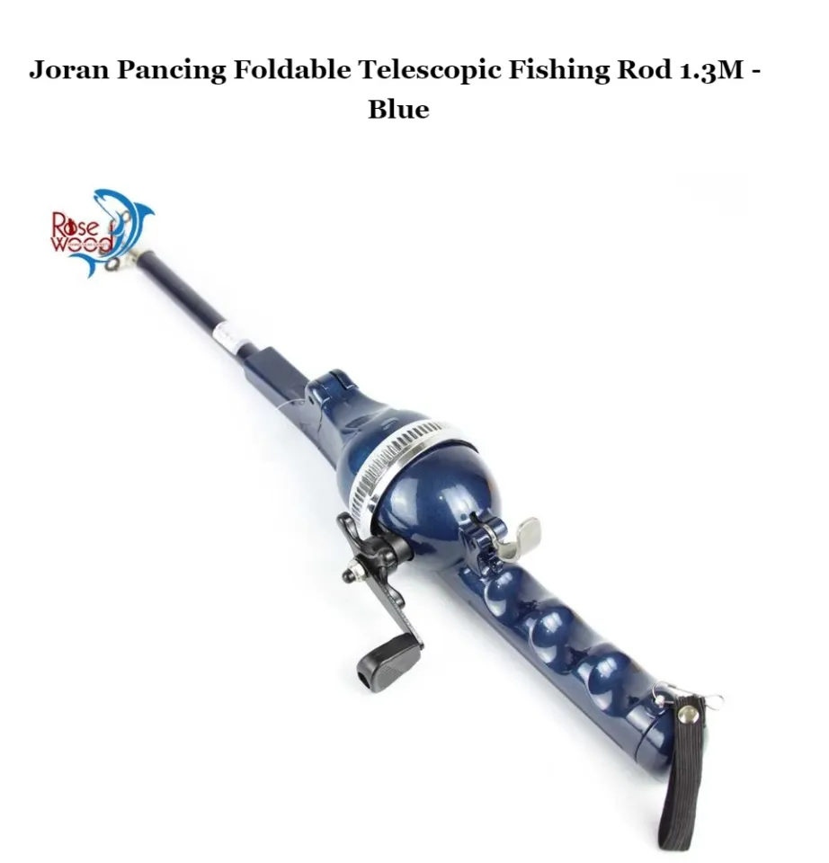 Joran Pancing Lipat Dengan Reel Foldable Telescopic Fishing Rod