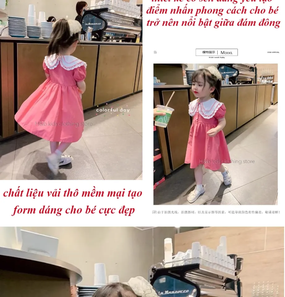 Những mẫu áo đầm trẻ em đẹp giá sỉ tại TP HCM – Thời Trang Trẻ Em Valingo