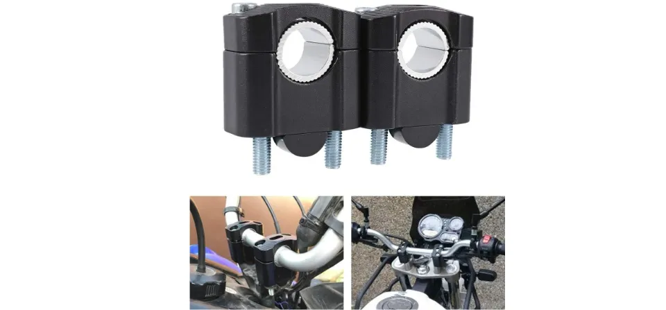 MACHSWON Motorcycle Handlebar Riser Clamps – 7/8