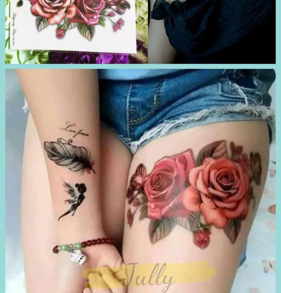 Tattoo Mini - Hoa hồng đen 😎 | Facebook