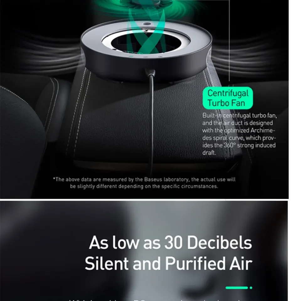 Baseus freshing breath car 2024 air purifier