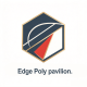 Edge Poly pavilion.