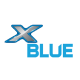 x blue design