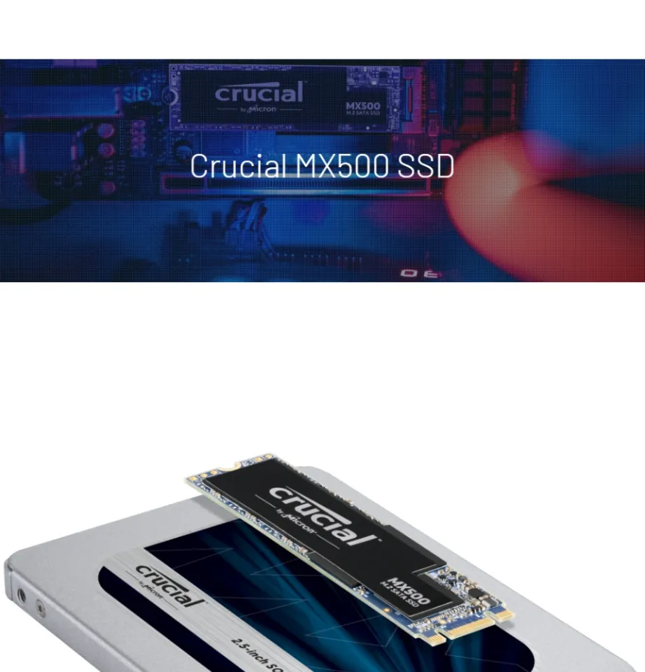 Crucial MX500 2.5 Internal SATA SSD ( 250GB / 500GB / 1TB / 2TB