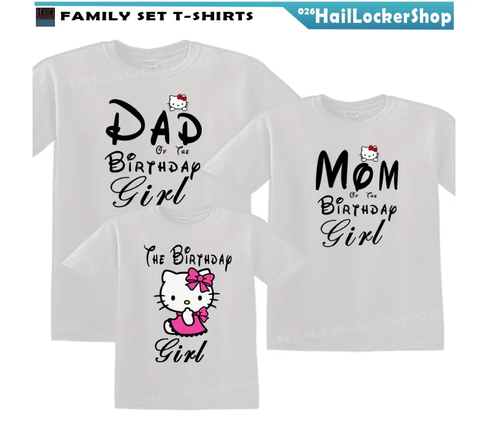 hello kitty t shirt family