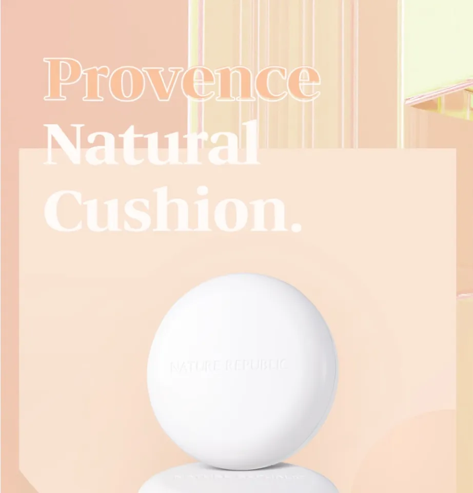 NATURE REPUBLIC PROVENCE NATURAL CUSHION SPF38,PA++ (LIGHT BEIGE