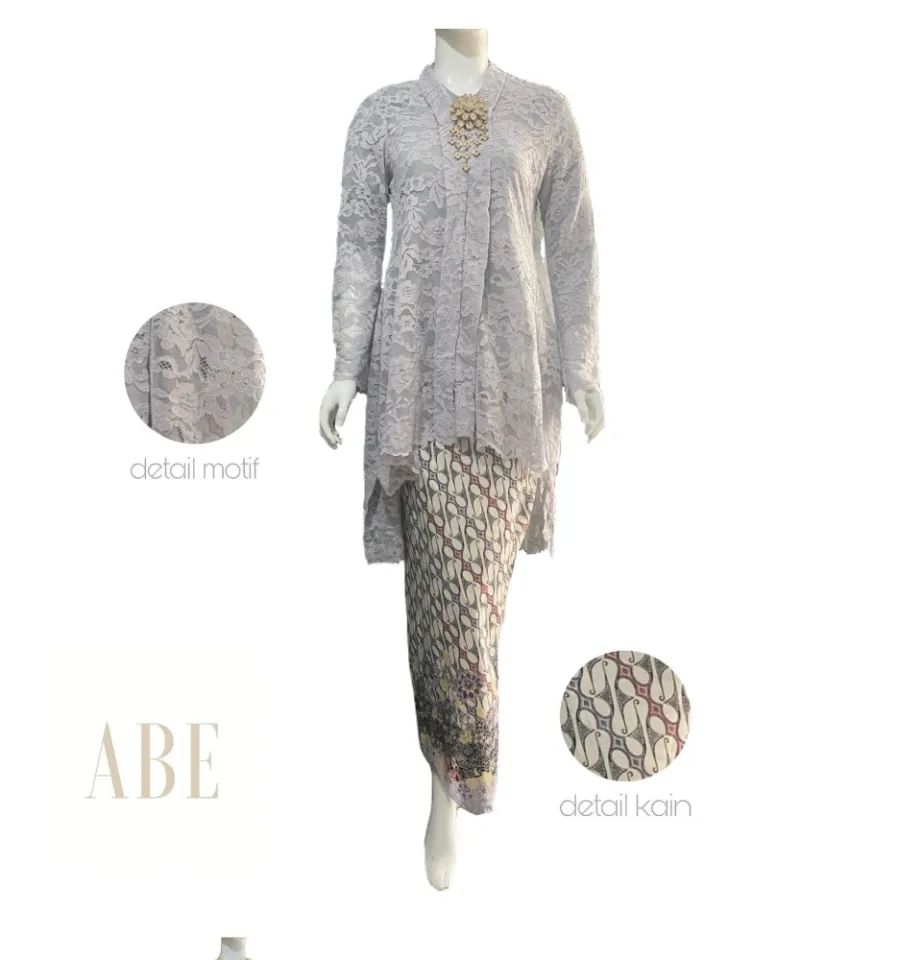 Kebaya batik outlet lace