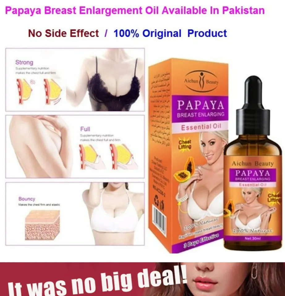 Naturals Oil Papaya Breast Enlarging Essential Oil 100 Natural