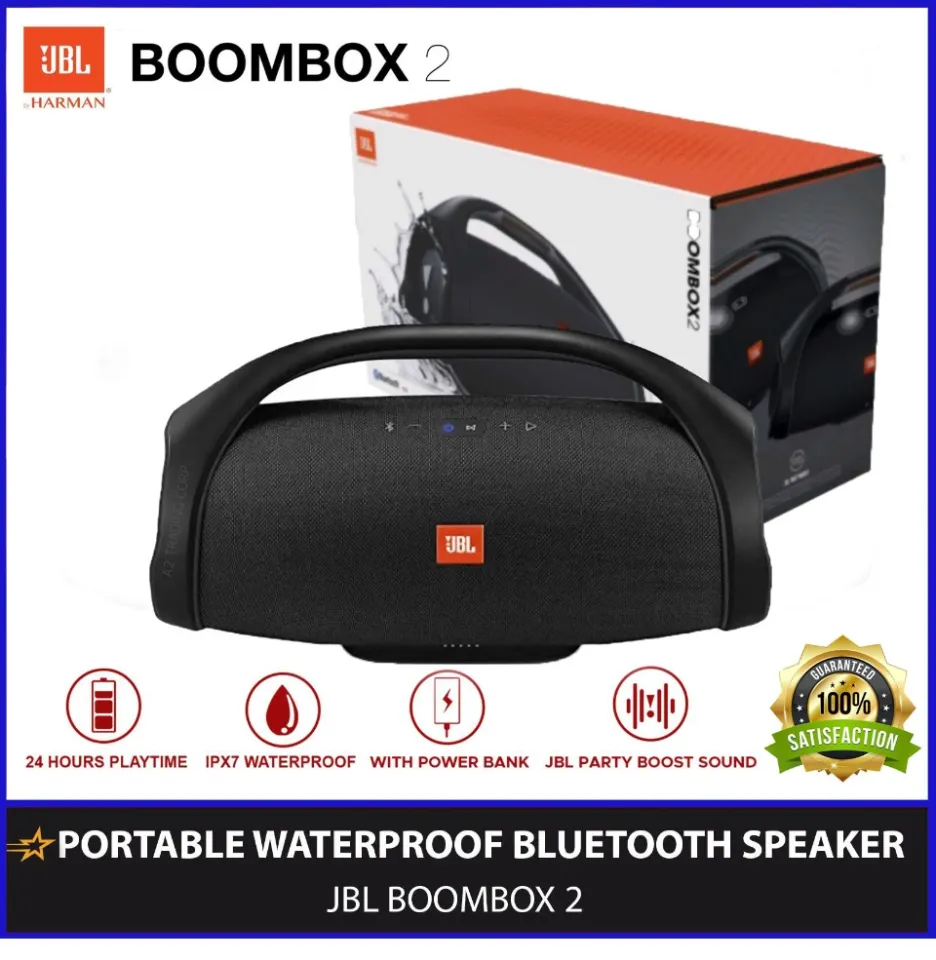 jbl boombox 2 portable wireless blue-tooth