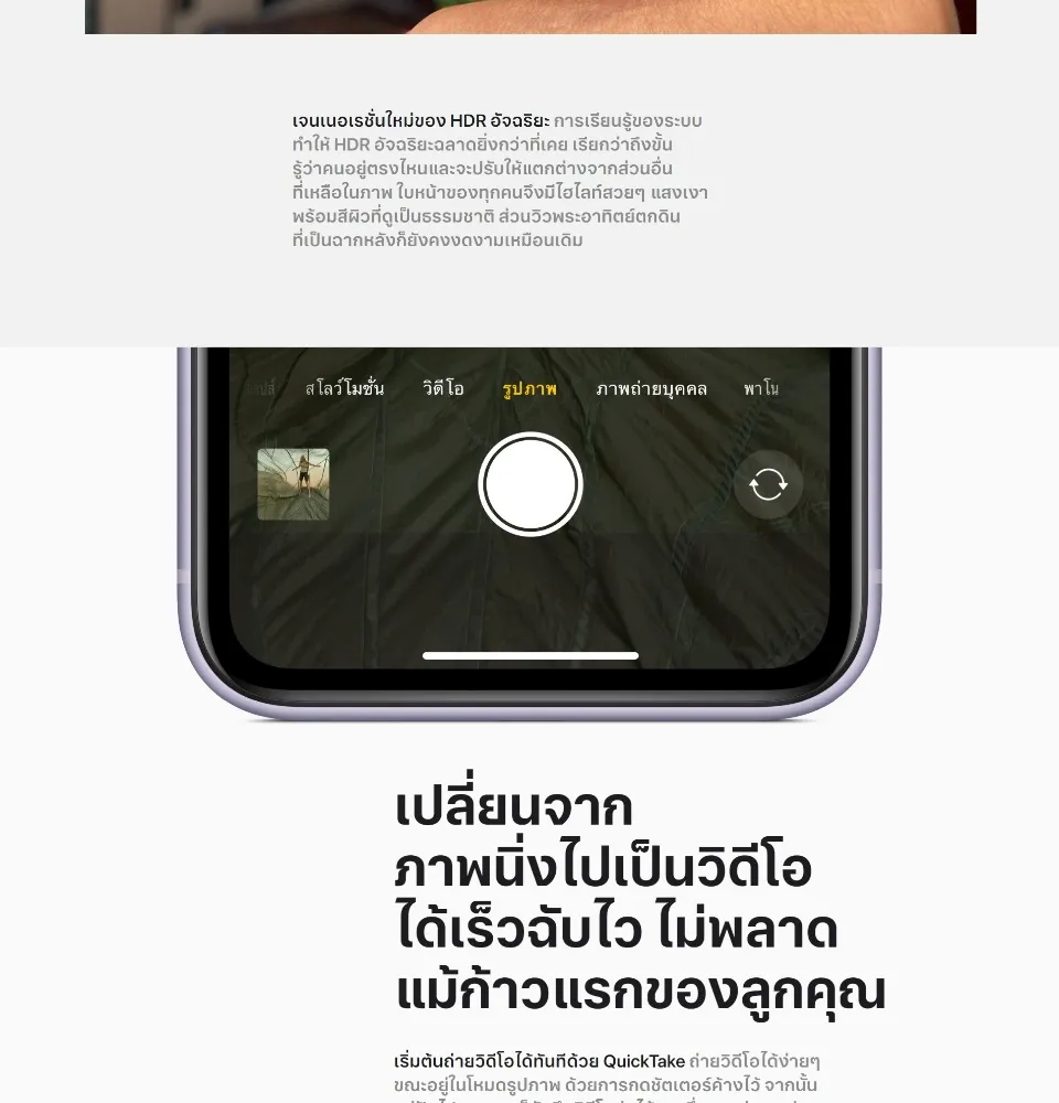 Apple iPhone 11 (เลือกความจุ+สีได้)