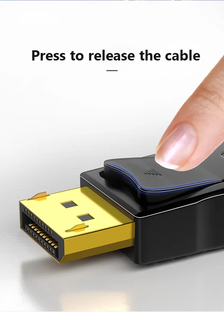 Samzhe DisplayPort 1.2 Cable 4K 1m-3m 4 <ul> <li>Easy and Superior Connection</li> <li>Ultra HD 4K@60Hz</li> <li>High-performance Signal Transmission & Durability</li> </ul>