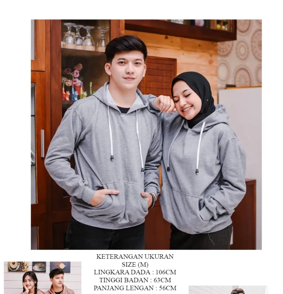 Jaket hoodie sales couple polos