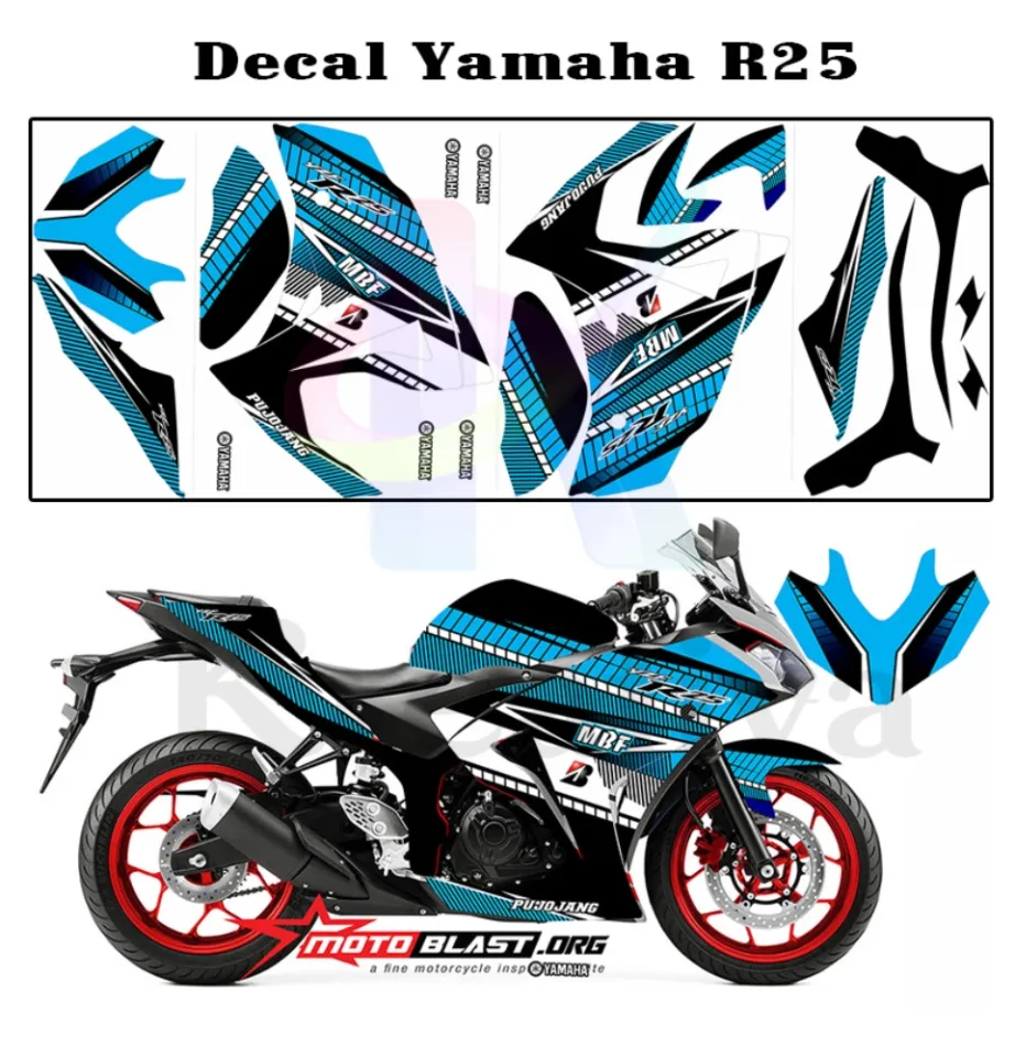 Decal deals yamaha r25