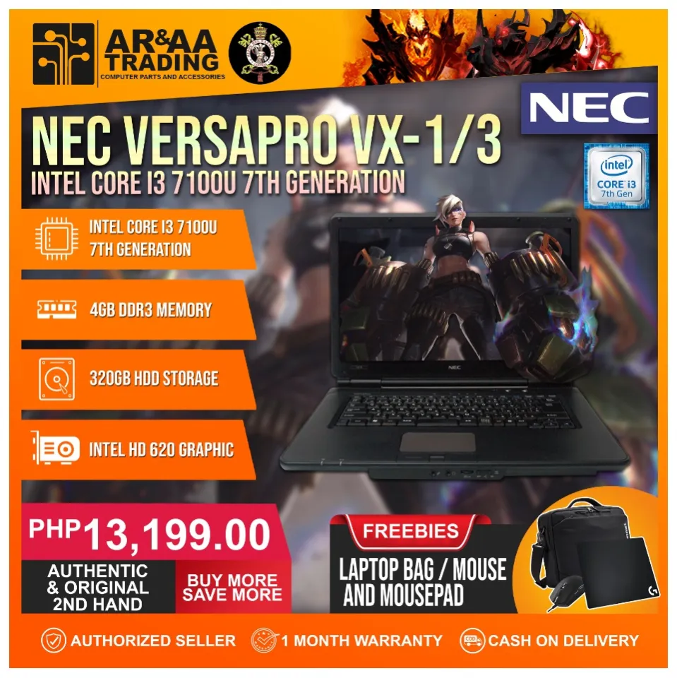 快速 NEC VersaPro i3-7100U RAM4GB SSD128GB NEC VersaPro VA-4 Core i3-7100U SSD 128GB RAM 12GB | eBay