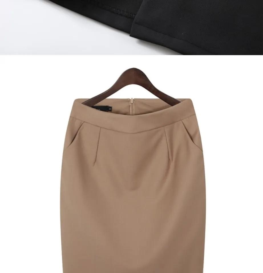 Chân váy bút chì xẻ trước Váy công sở cao cấp chất vải nhập co giãn tốt New  Design CV0058 | Lazada.vn