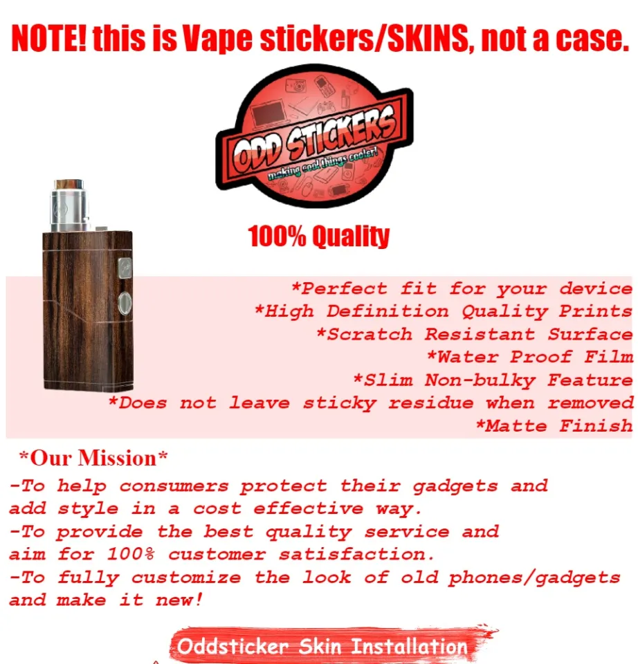 Voopoo Drag 2 Skin Cover by Oddstickers (marble gold)(Skin Only)
