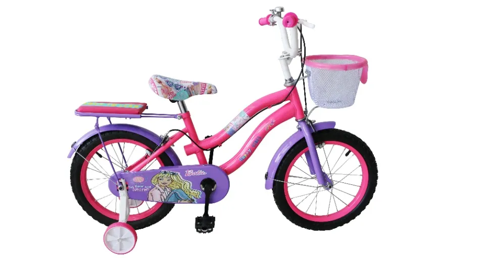 Barbie Kids Bike 12 inch 14 inch 16 inch with training wheels