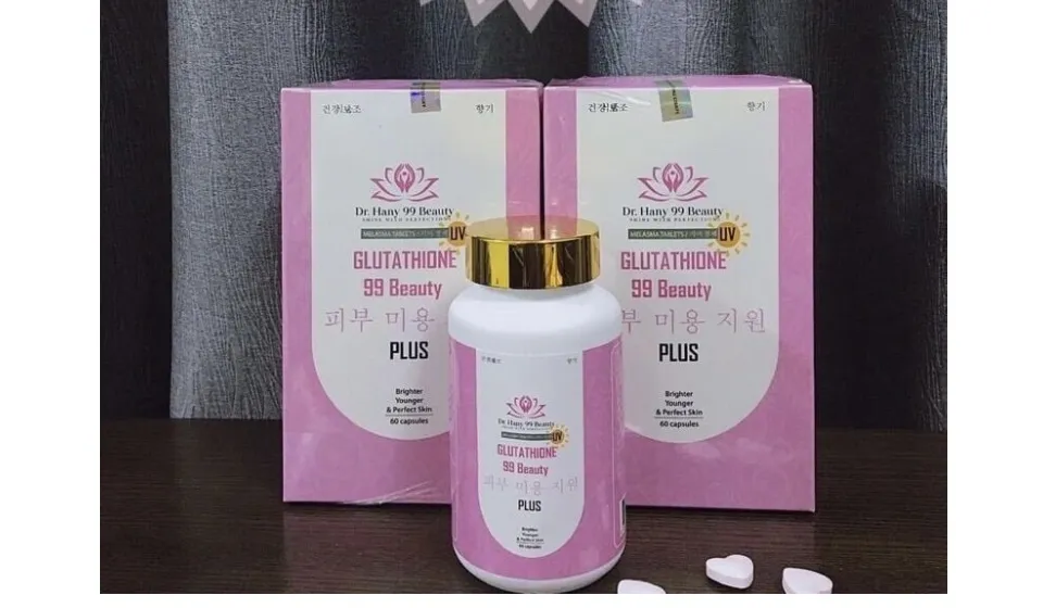 Viên uống trắng da glutathione Dr Hany 99 Beauty, trắng da mờ nám trẻ hoá  cơ thể