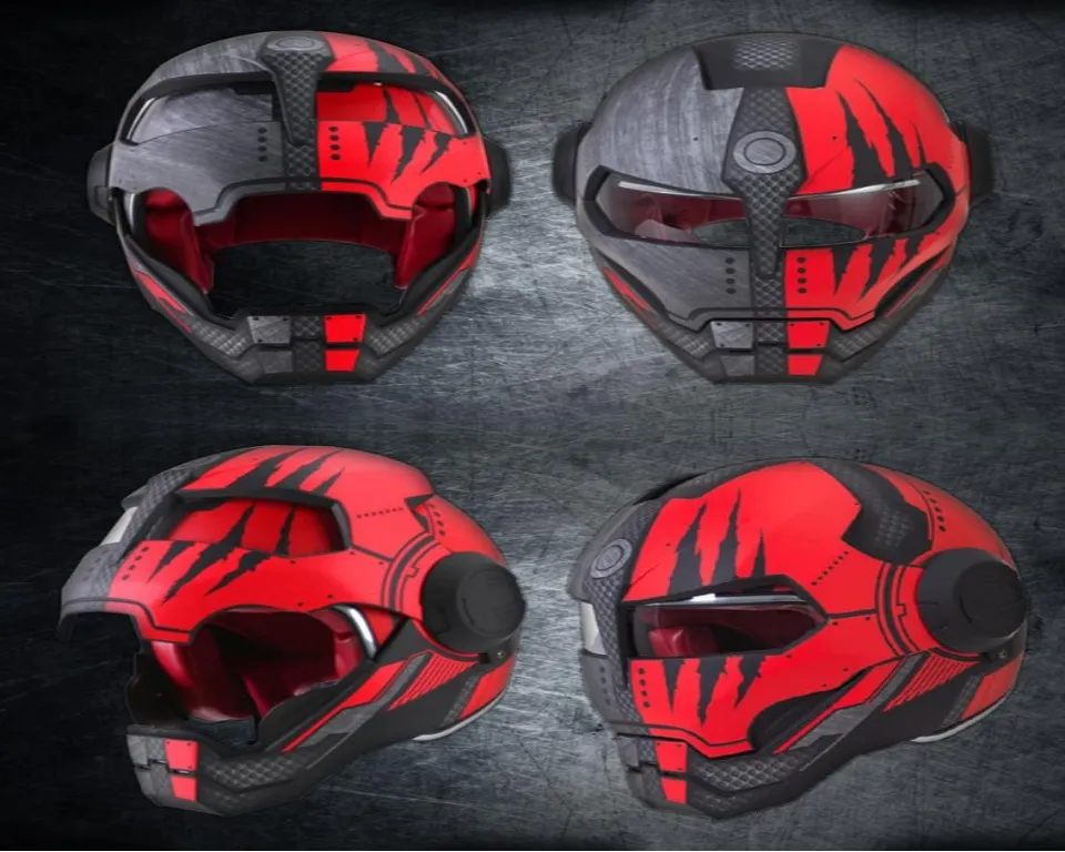 Bike Helmets Iron Man Crash Helmet HJC IS-17 Ironman Motorcycle