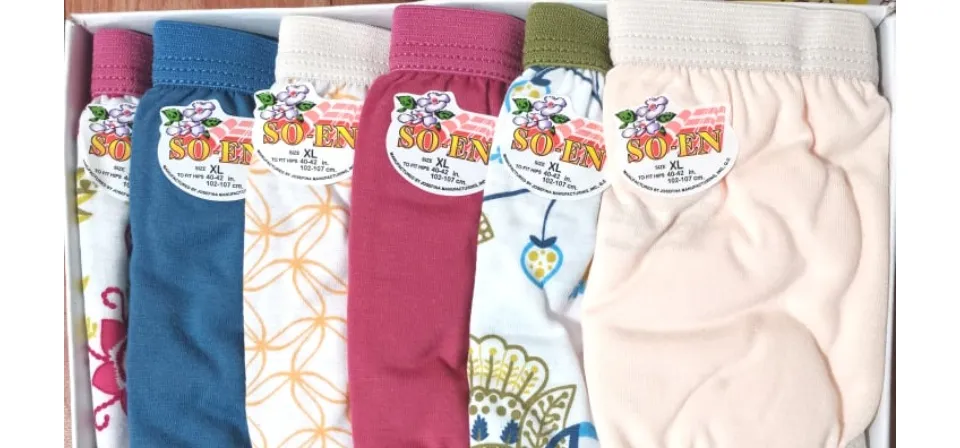Original Soen 3pcs SOEN Boxer Style Panty For Women's Available