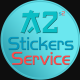 A2 Stickers Service
