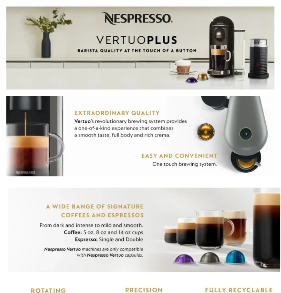 Breville deals nespresso vertuoplus