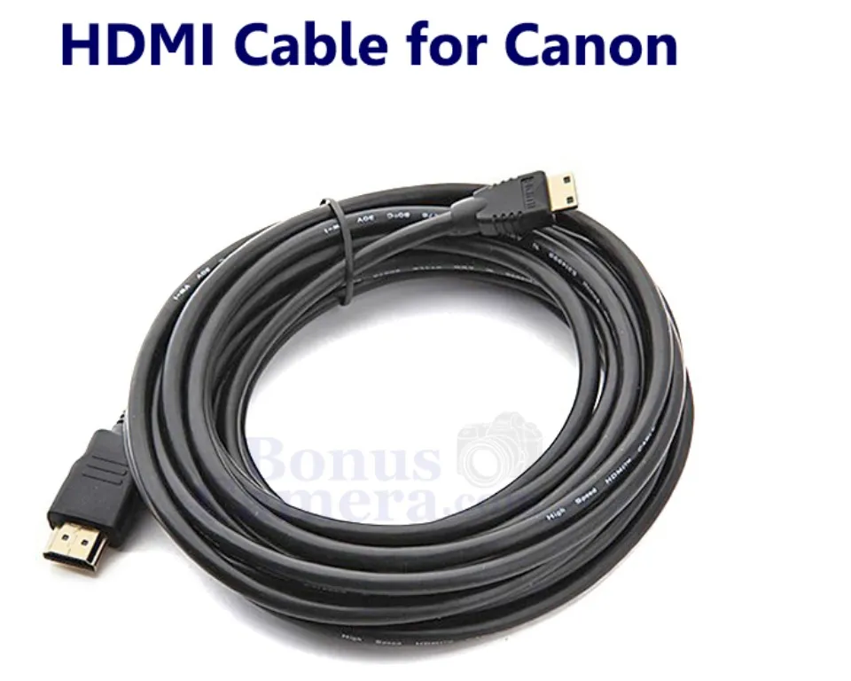Canon 77d hdmi best sale