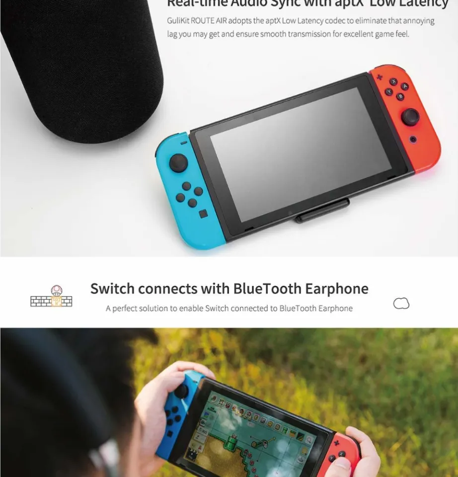 Gulikit Route Air Bluetooth Adapter NS07 Compatible with