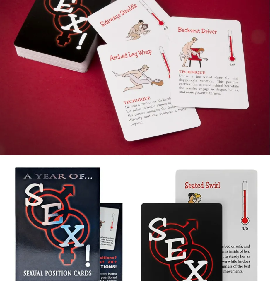 100% ORIGINAL, AUTHENTIC and HIGH QUALITY, ORIGINAL & EFFECTIVE Card Game A  Year SEX:Sexual