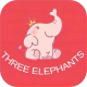 THREE ELEPHANTS