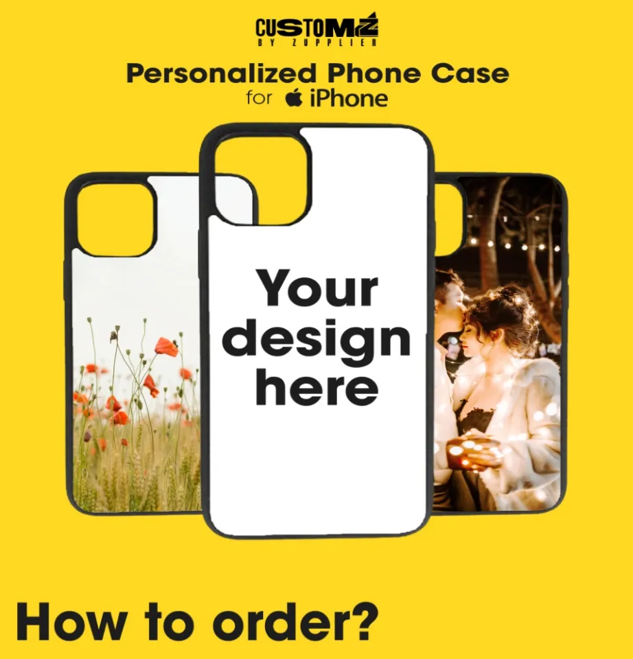 iPhone X XR XS Max Customized Personalized Printed Phone Case Send