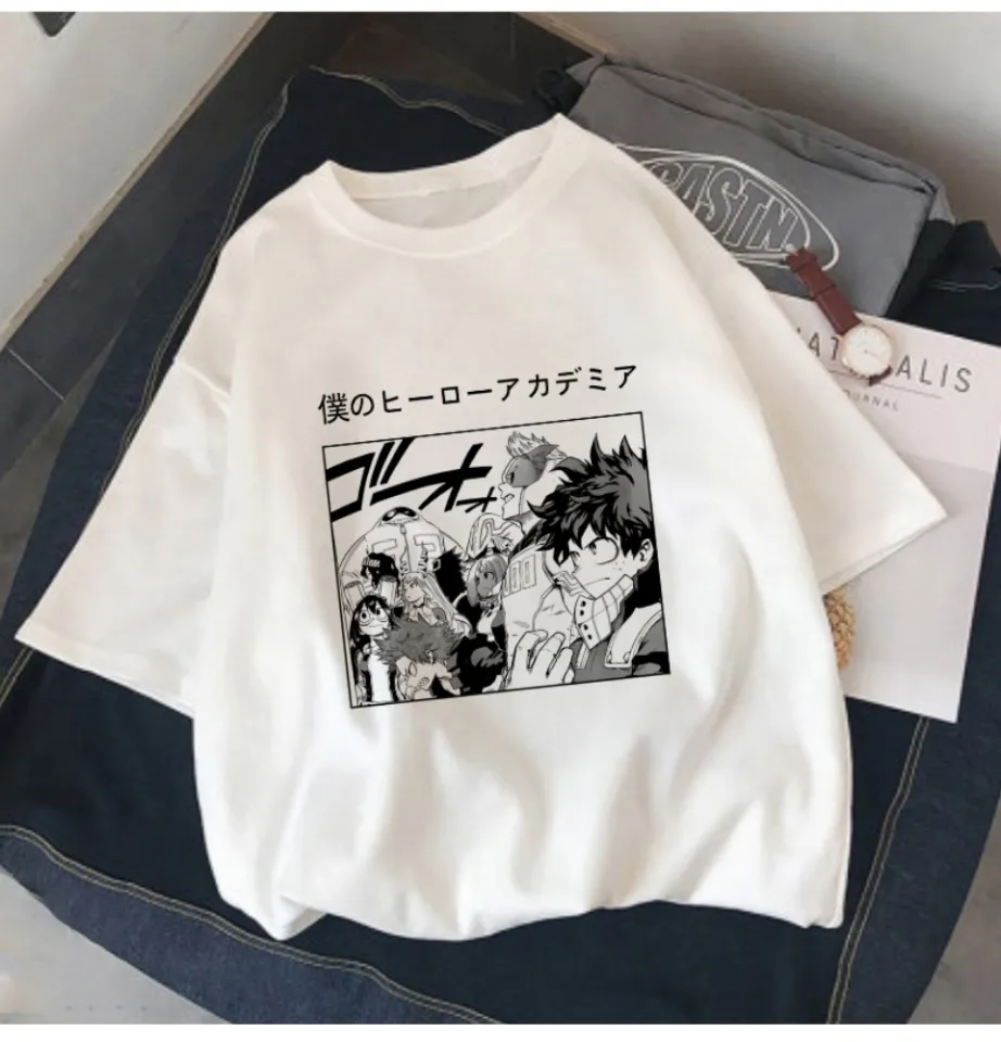 My Hero Academia Womens Cute Anime Anime Printed T Shirts Casual
