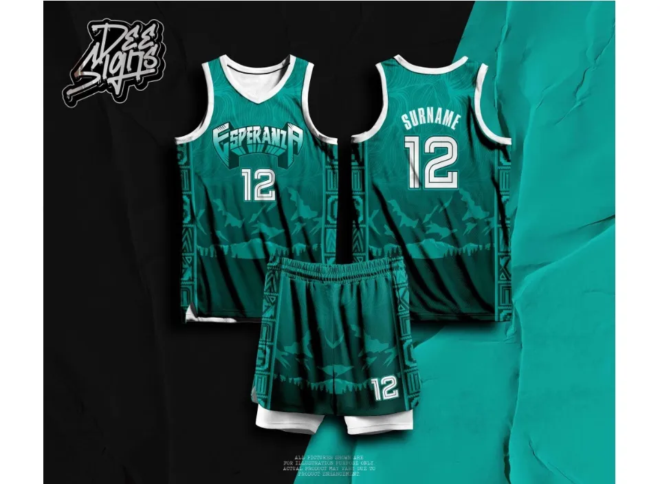 Mint green shop basketball jersey