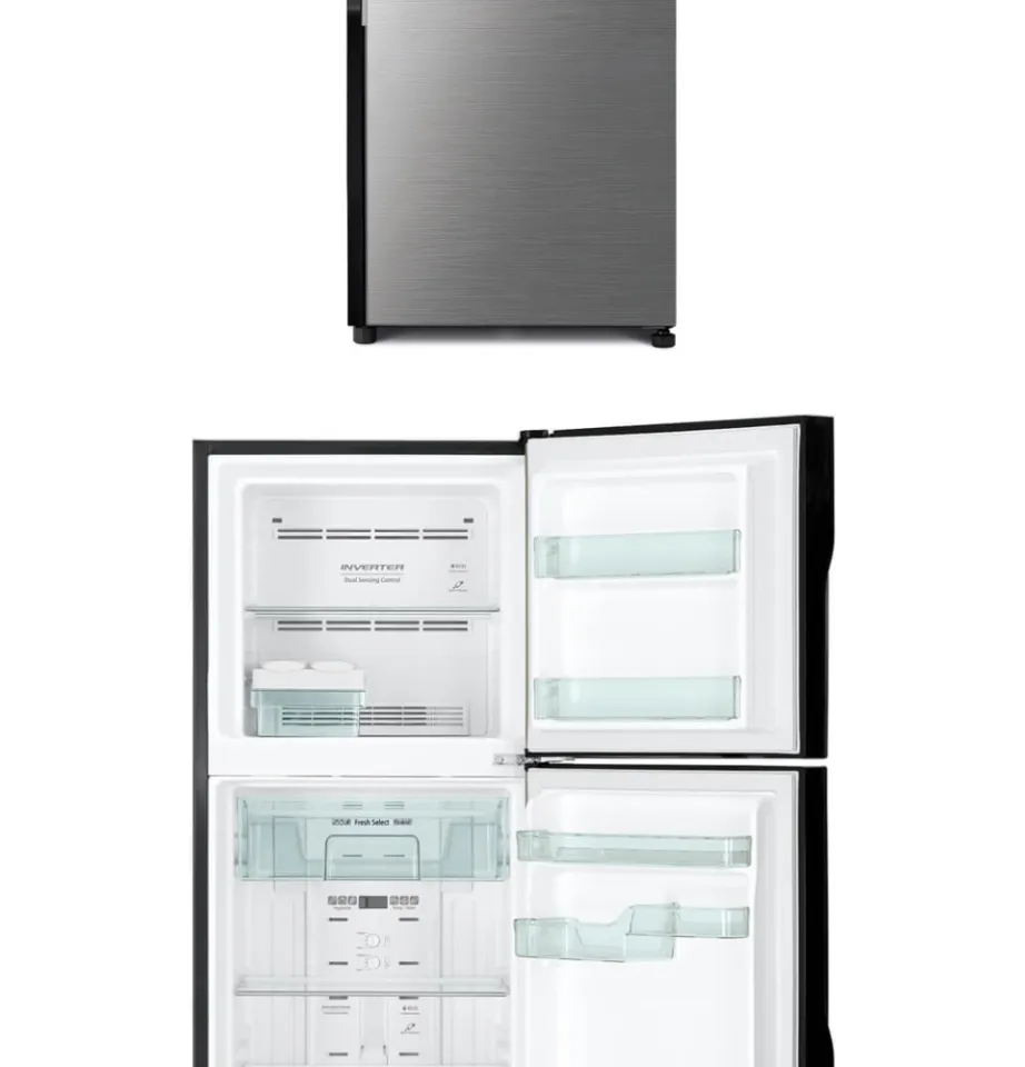 HITACHI R-H240P7MS (BRILLIANT BLACK)(BRILLIANT SILVER) 203L 2 DOOR
