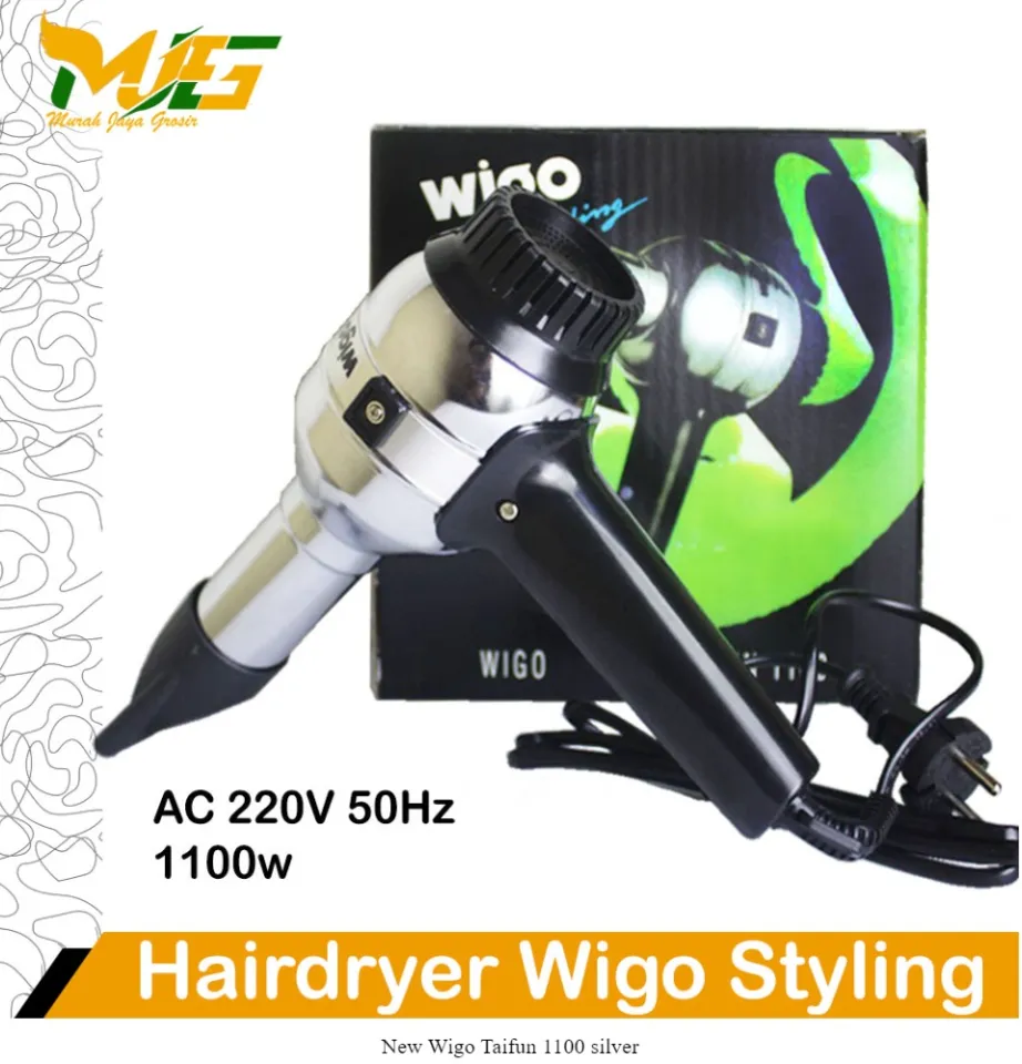 Hair Dryer Styling Wigo Taifun - 1100 Alat Pengering Rambut Strong