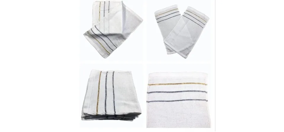 12pcs FACE TOWEL/HAND TOWEL WHITE PLAIN GOOD QUALITY WITH LINING