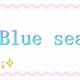 Blue sea