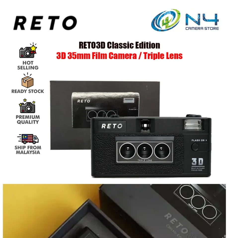 RETO 3D Classic 35mm Film Camera | Lazada