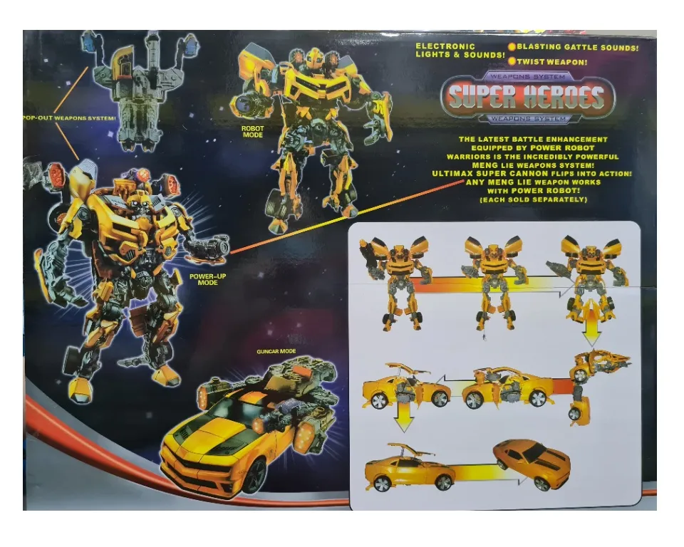 Transformers Ultimate Bumblebee Camaro Electronic Action Figure