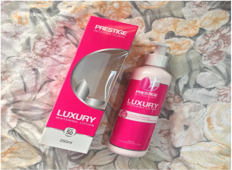 Prestige Luxury Whitening Lotion with SPF50 250ml Lazada PH
