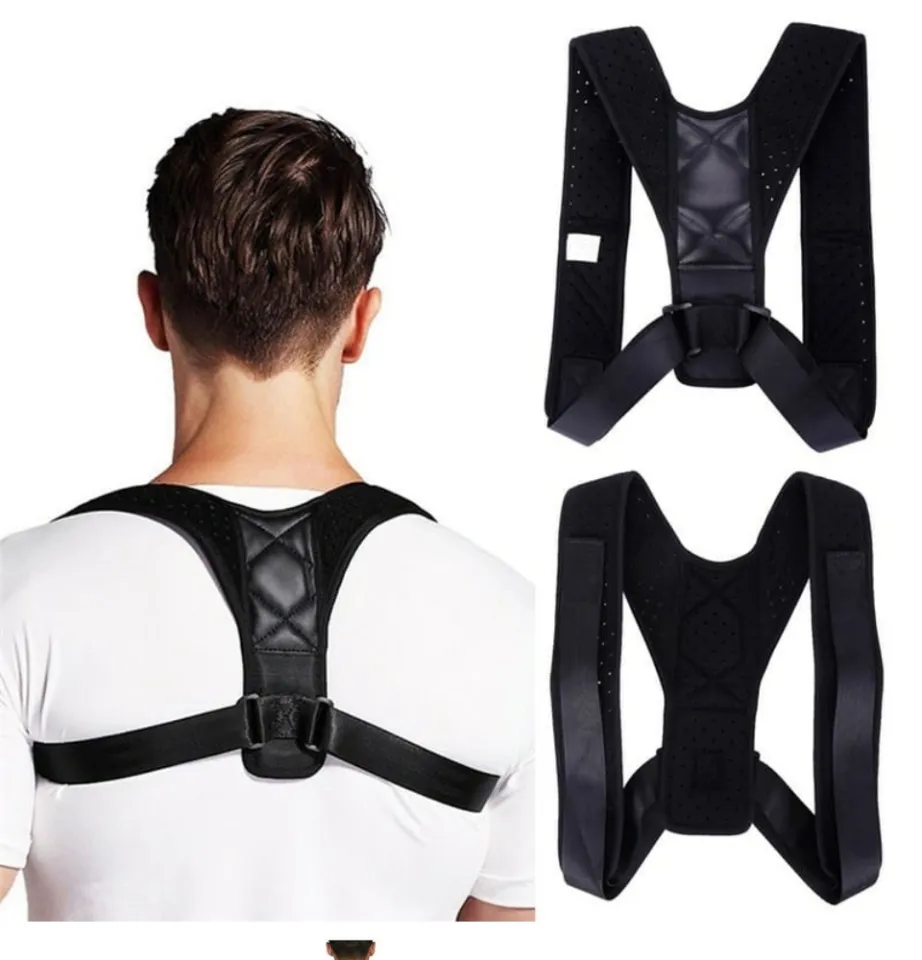 Adjustable Back Shoulder Belt Support Body Brace Back