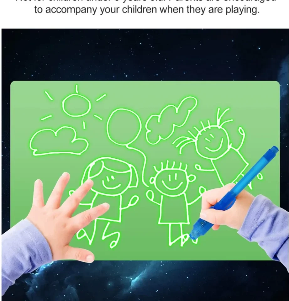 Kids light hot sale drawing board